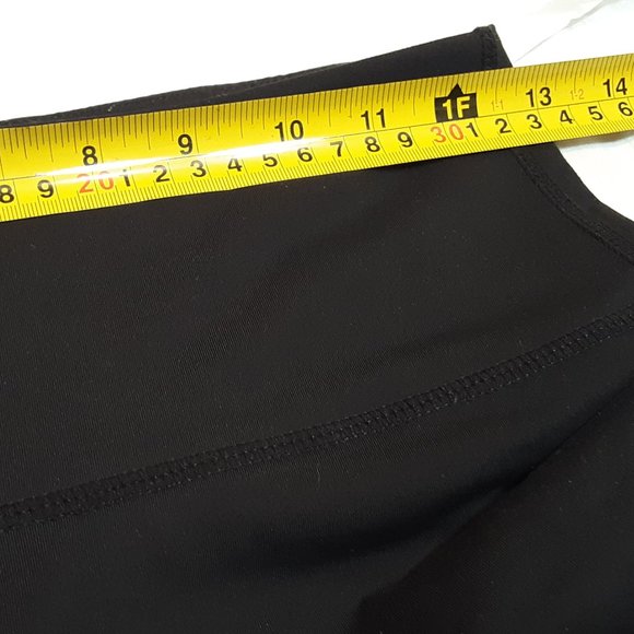 SALE EUC Black Leggings/mesh/sheer bottoms Sz S - Picture 7 of 12